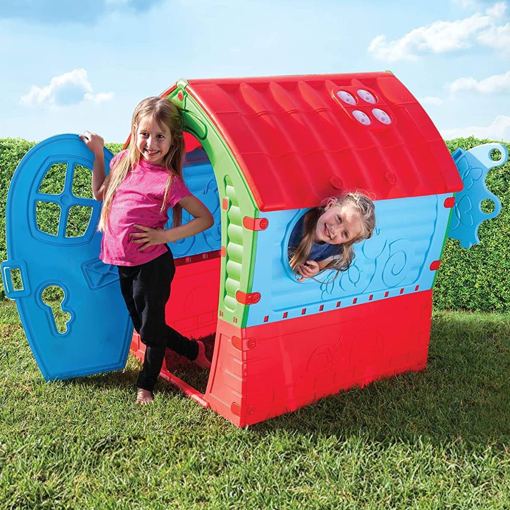 A children's playhouse